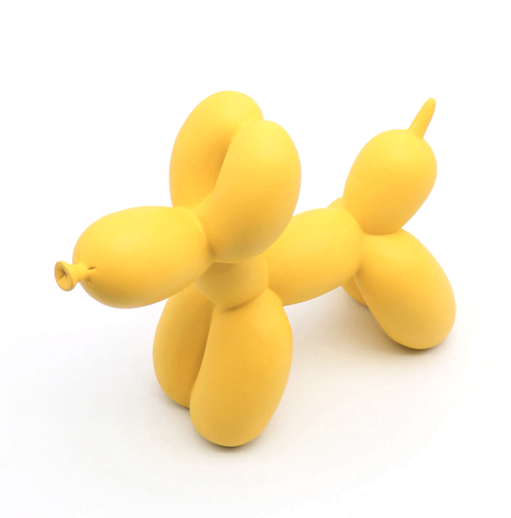 Lisslune | BalloonDog Lively Dog Sculpture | Pop-Art Decoration | Modern Home Decor | Handmade Statue