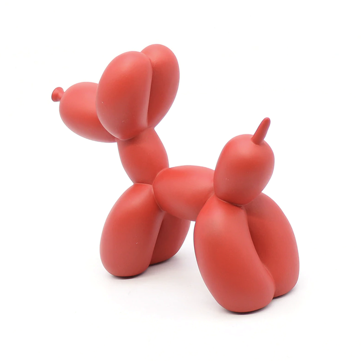 Lisslune | BalloonDog Lively Dog Sculpture | Pop-Art Decoration | Modern Home Decor | Handmade Statue