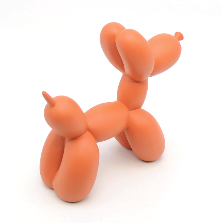 Lisslune | BalloonDog Lively Dog Sculpture | Pop-Art Decoration | Modern Home Decor | Handmade Statue