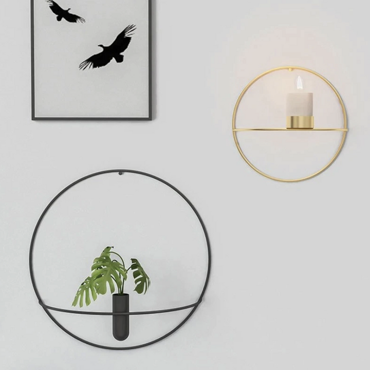 Lisslune | WallAura - Ryder Candleholder and Vase Combo
