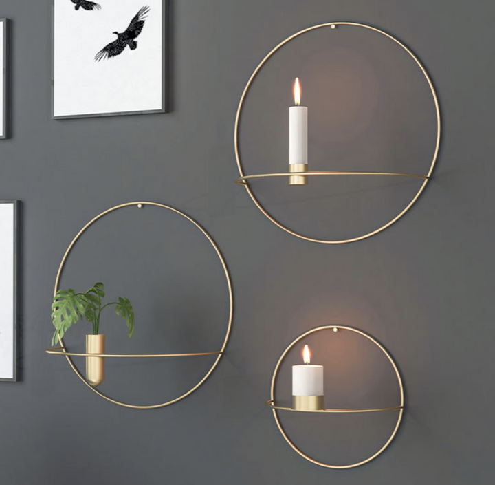 Lisslune | WallAura - Ryder Candleholder and Vase Combo