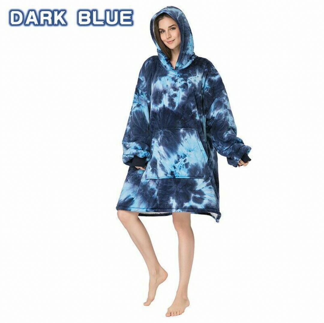 Lisslune | Therapeutic Rainbow Batik Blanket Hoodie