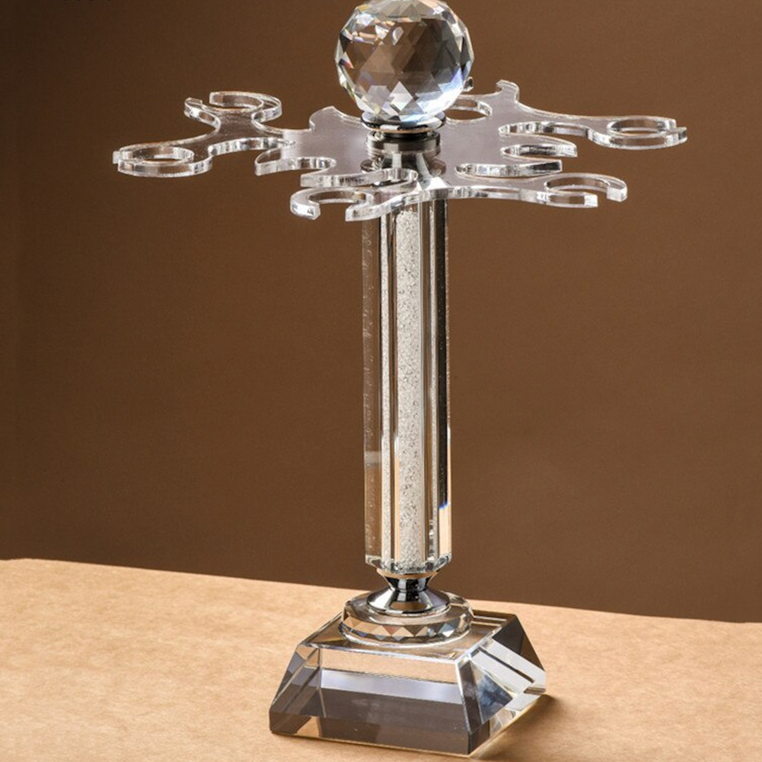 Lisslune | Rotatable Crystal Wine Glass Holder