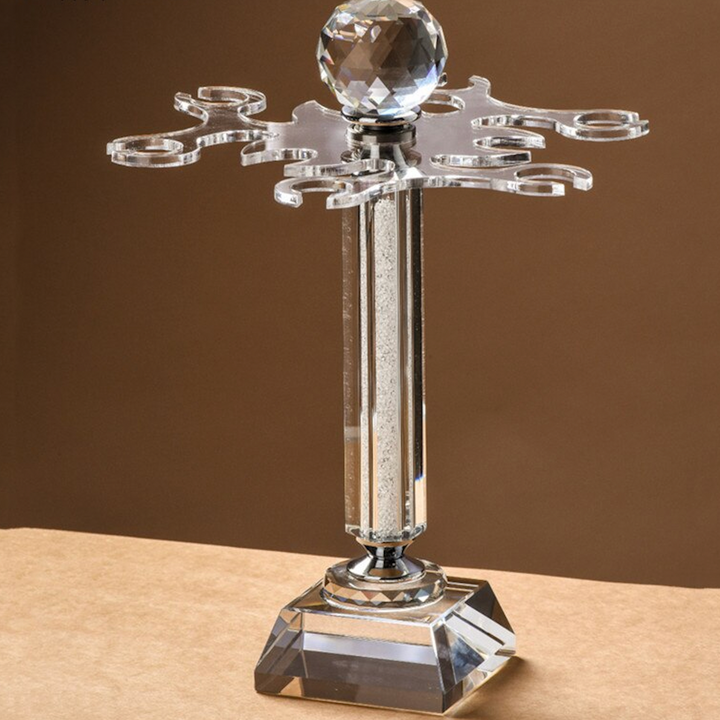 Lisslune | Rotatable Crystal Wine Glass Holder