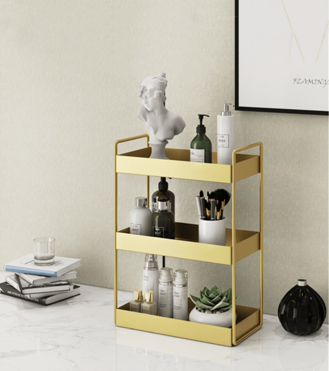 Lisslune | LUXTRAY – Luxurious Metal Organizer Tray