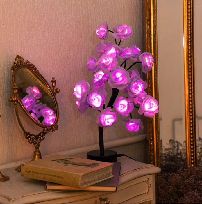 Lisslune | BloomVerve - Radiant Rose Lamp