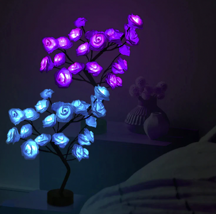 Lisslune | BloomVerve - Radiant Rose Lamp