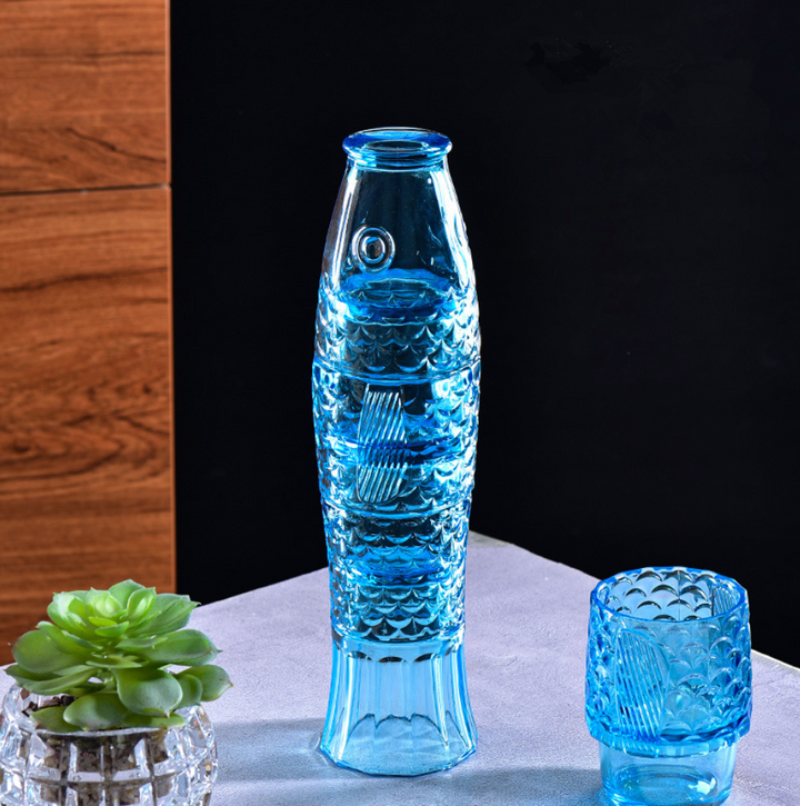 Lisslune | Colored Glass Cup Set in Koi Fish Shape - Sale