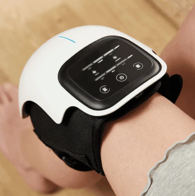 Lisslune | WarmFit Knee Massager with Infrared and Vibration – Wireless and Rechargeable