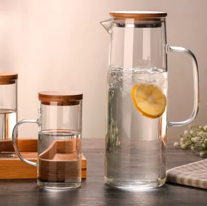 Lisslune | 1.2L heat-resistant glass jug