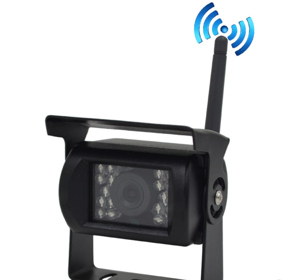 Lisslune | Trailer Truck RV Wireless Backup Camera System with 7" Screen & Wide-Angle View