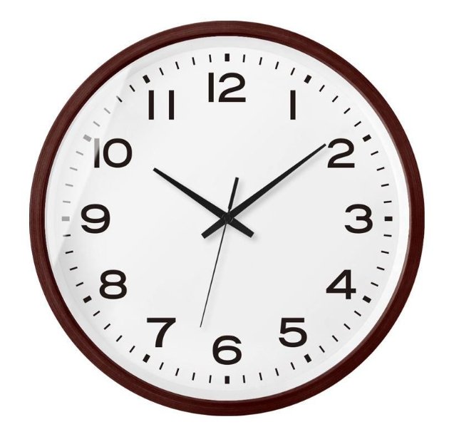 Lisslune | NordWood - Scandinavian Wooden Wall Clock Minimalist Design