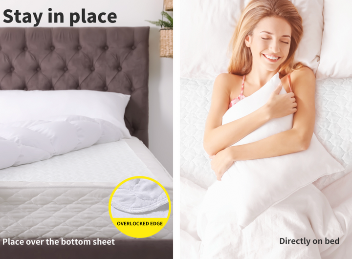 Lisslune | 2x Mattress Protector Waterproof