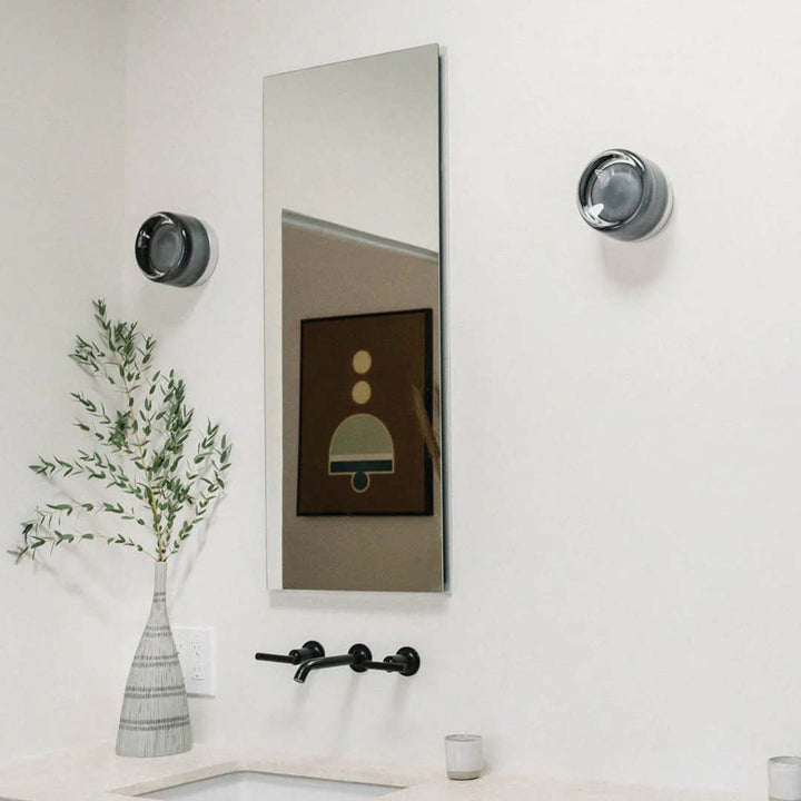 Lisslune | LumièreLux - Stylish Dimple Wall Lamp made of Metal and Glass