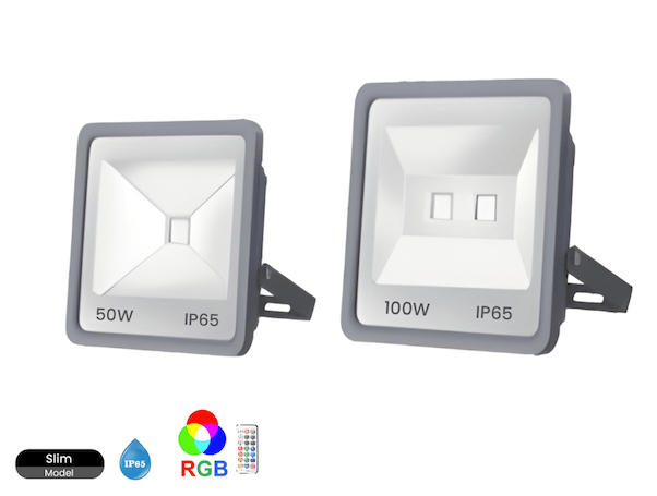 Lisslune | RGB LED Floodlight with Remote Control