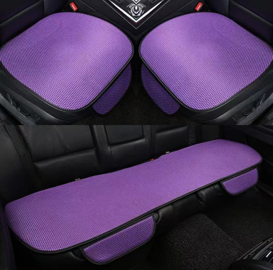 Lisslune | BreezeComfort Car Cover Set – Breathable Ice Side Car Seat Cushion with Massage Effect