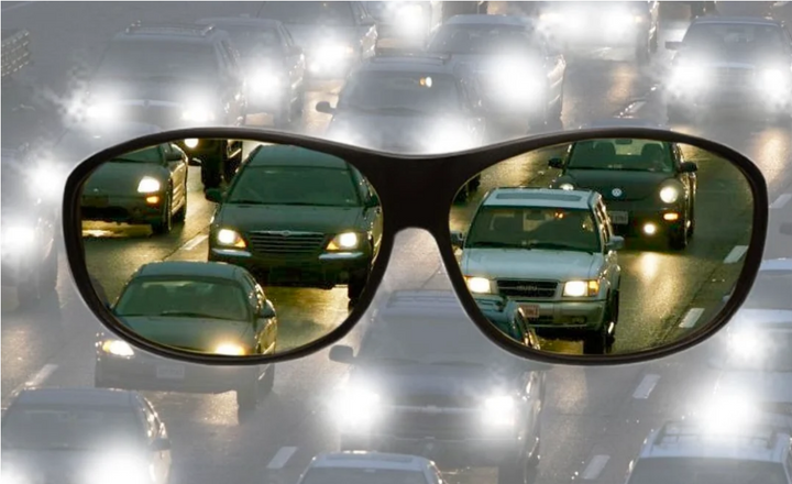 Lisslune | Night glasses with "GlareCut" technology (Safe driving at night)