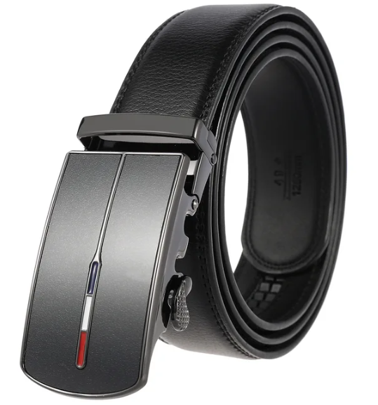 Lisslune | Elegant Luxury Men's Belt with Automatic Buckle