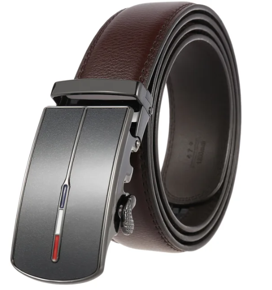 Lisslune | Elegant Luxury Men's Belt with Automatic Buckle