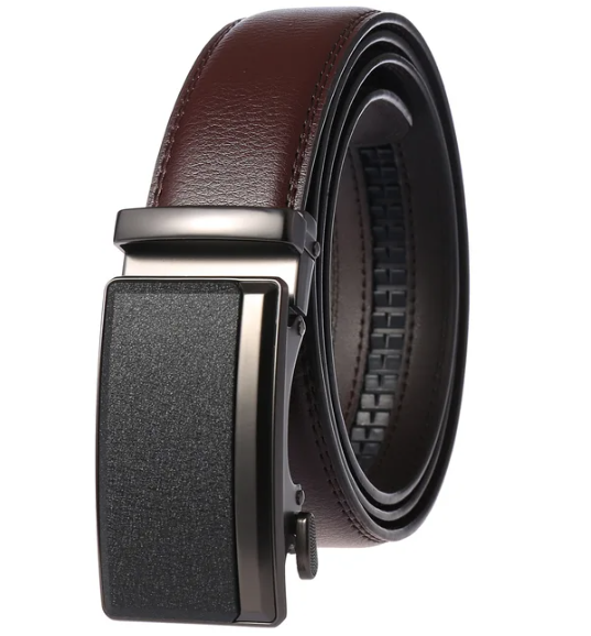 Lisslune | Elegant Luxury Men's Belt with Automatic Buckle