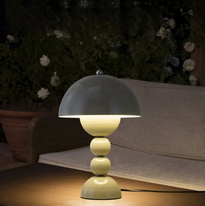Lisslune | Mushroom Dimmerable LED Table Lamp | USB Rechargeable