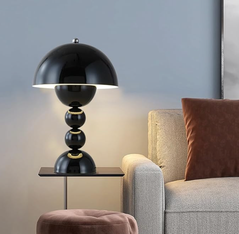 Lisslune | Mushroom Dimmerable LED Table Lamp | USB Rechargeable