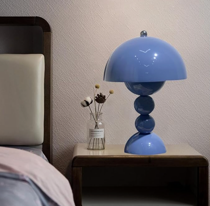 Lisslune | Mushroom Dimmerable LED Table Lamp | USB Rechargeable