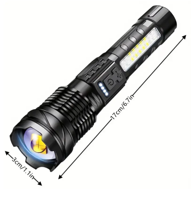 Lisslune | High Performance Military Flashlight with 5000 Lumens