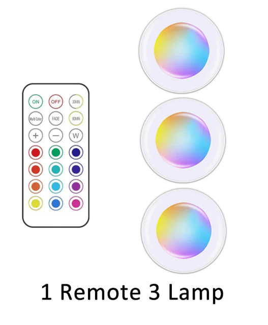 Lisslune | Wireless RGB LED Underlight Strip