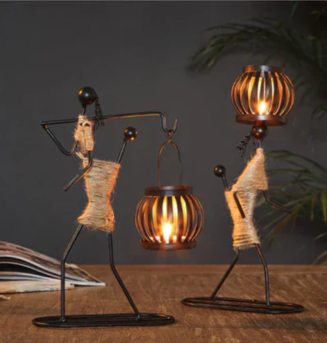 Lisslune | Vintage-Inspired Candle Holder