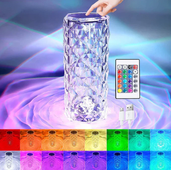 Lisslune | LED lamp in crystal design