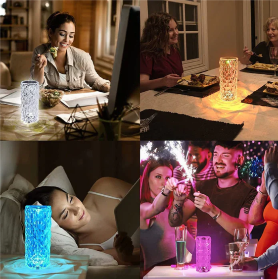Lisslune | LED lamp in crystal design