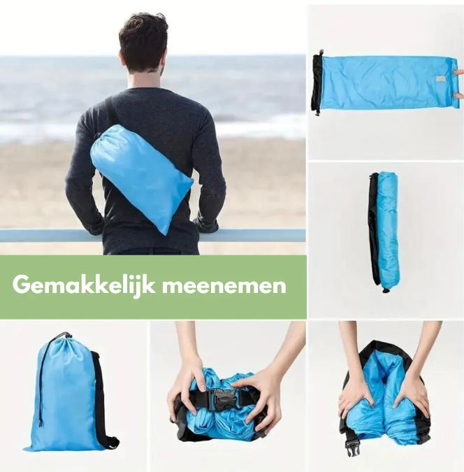 Lisslune | Air-filled lounge chair for on the go