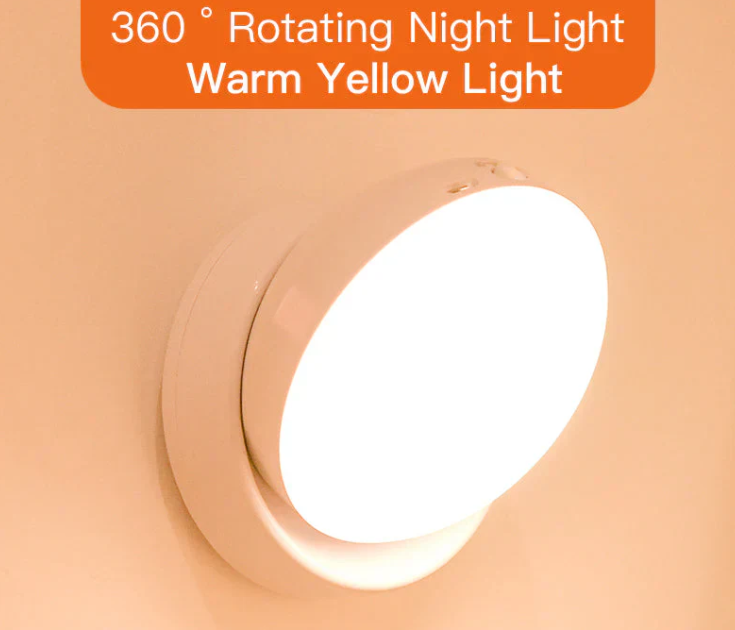 Lisslune | Smart Motion Sensor Night Light – Energy Saving and Automatic