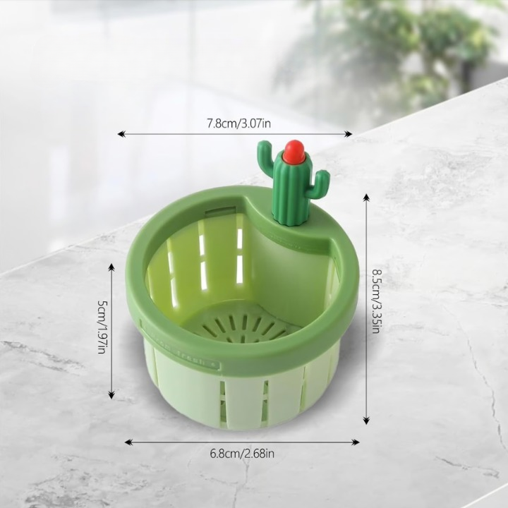 Lisslune | Elegant Sink Strainer with Pressure Mechanism – Hygienic Waste Disposal