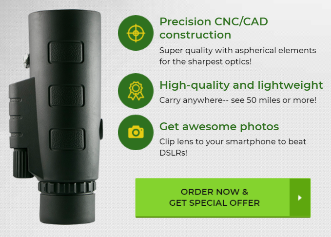 Lisslune | Starscope HD Monocular – High-Powered Waterproof Telescope with Smartphone Holder & Tripod