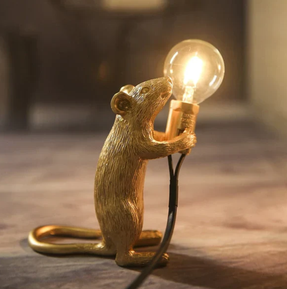Lisslune | Unique Mouse Table Lamp