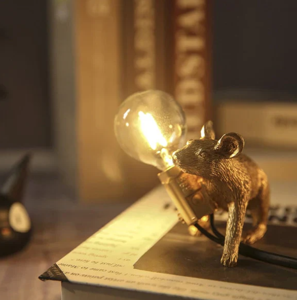 Lisslune | Unique Mouse Table Lamp