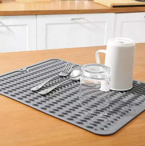Lisslune | Sustainable Silicone Drip Mat - Universally usable and heat-resistant