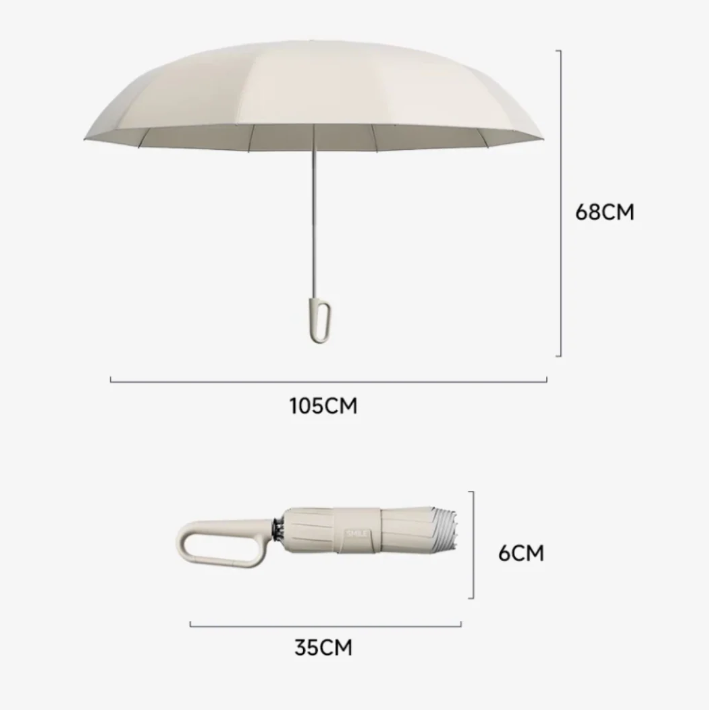 Lisslune | Stormproof umbrella with reflective edge