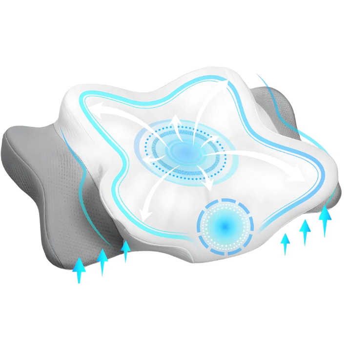 Lisslune | Ergonomic Sleep Pillow with 3D Design