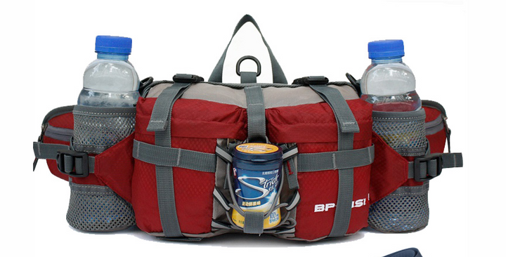 Lisslune | Lightweight Outdoor Waist Bag with Multiple Compartments