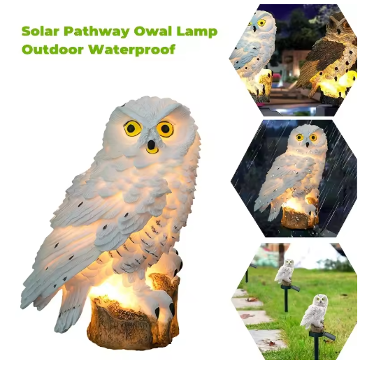 Lisslune | Solar Owl Garden Light