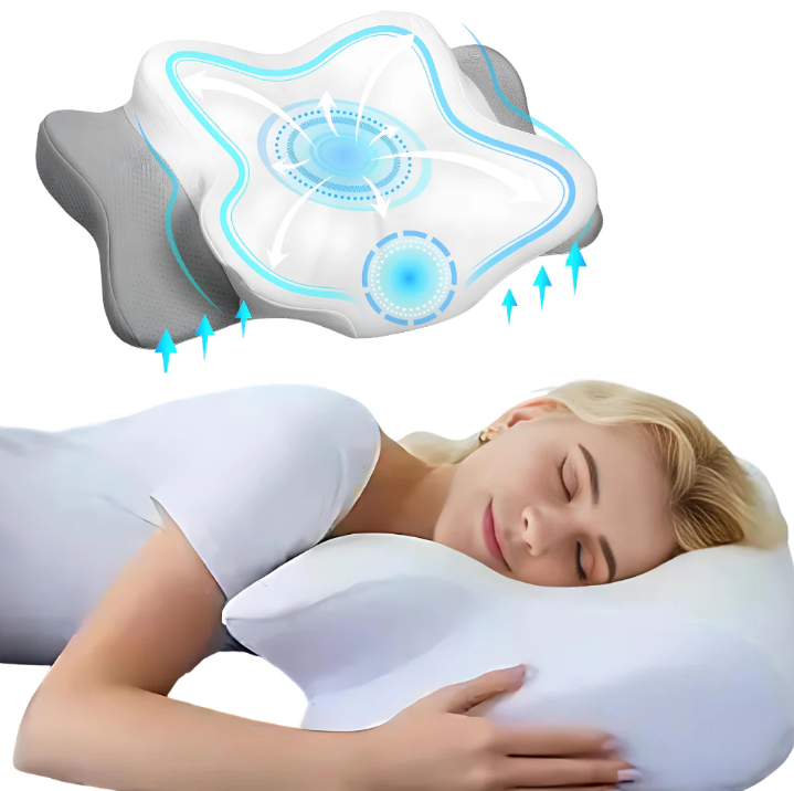 Lisslune | Ergonomic Sleep Pillow with 3D Design