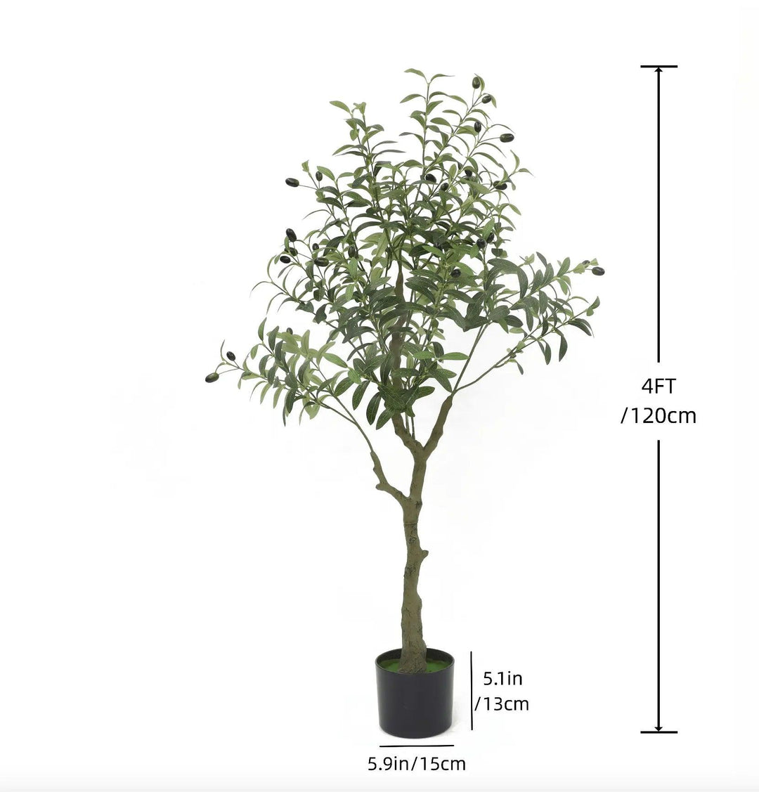 Lisslune | OlivaLeaf - Lifelike Olive Tree Decoration
