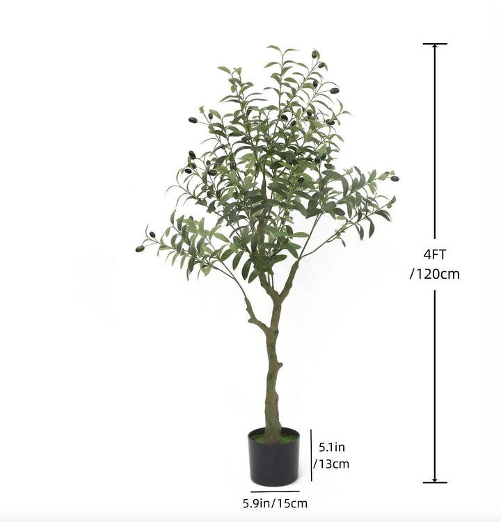 Lisslune | OlivaLeaf - Lifelike Olive Tree Decoration