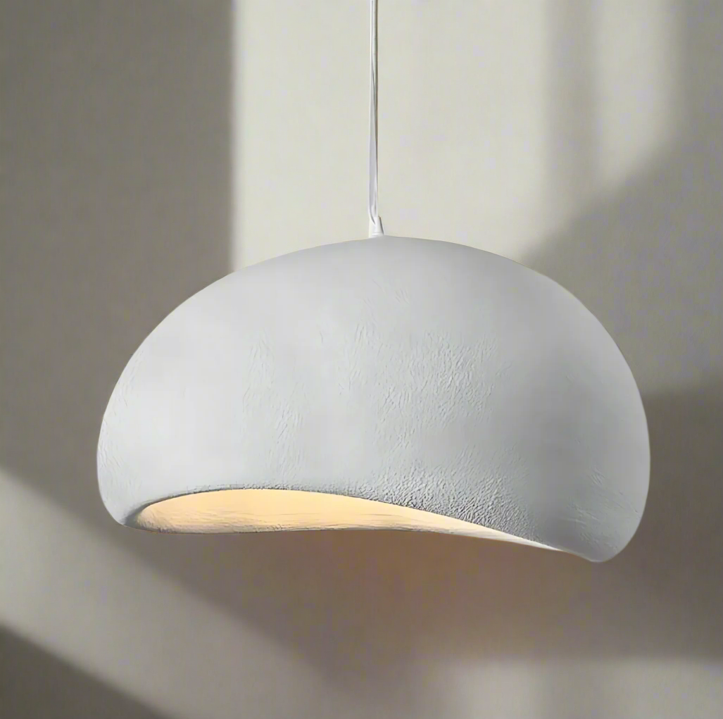Lisslune | LED Pendant Lamp - Nordic Wabi Sabi Design - Adjustable Lighting Fixture for Home Decor & Modern Interiors