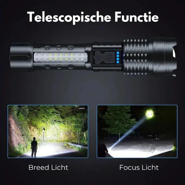 Lisslune | High Performance Military Flashlight with 5000 Lumens