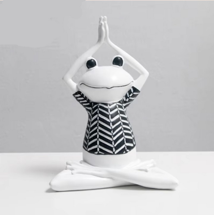 Lisslune | ZenFrog - Stylish meditative frog house figure decoration