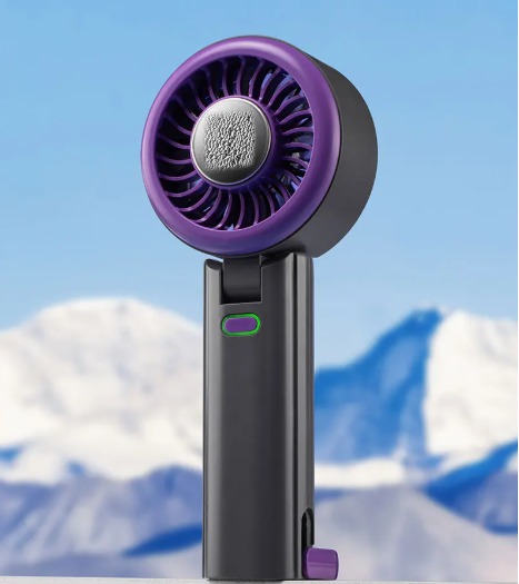 Lisslune | Skye Mini Fan with Cooling Plate – Portable Fan with 100 Speeds and Adjustable Breeze